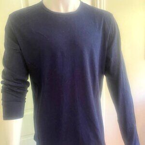 Men's rag & bone Navy Blue Pratt Principal Long Sleeve Tee